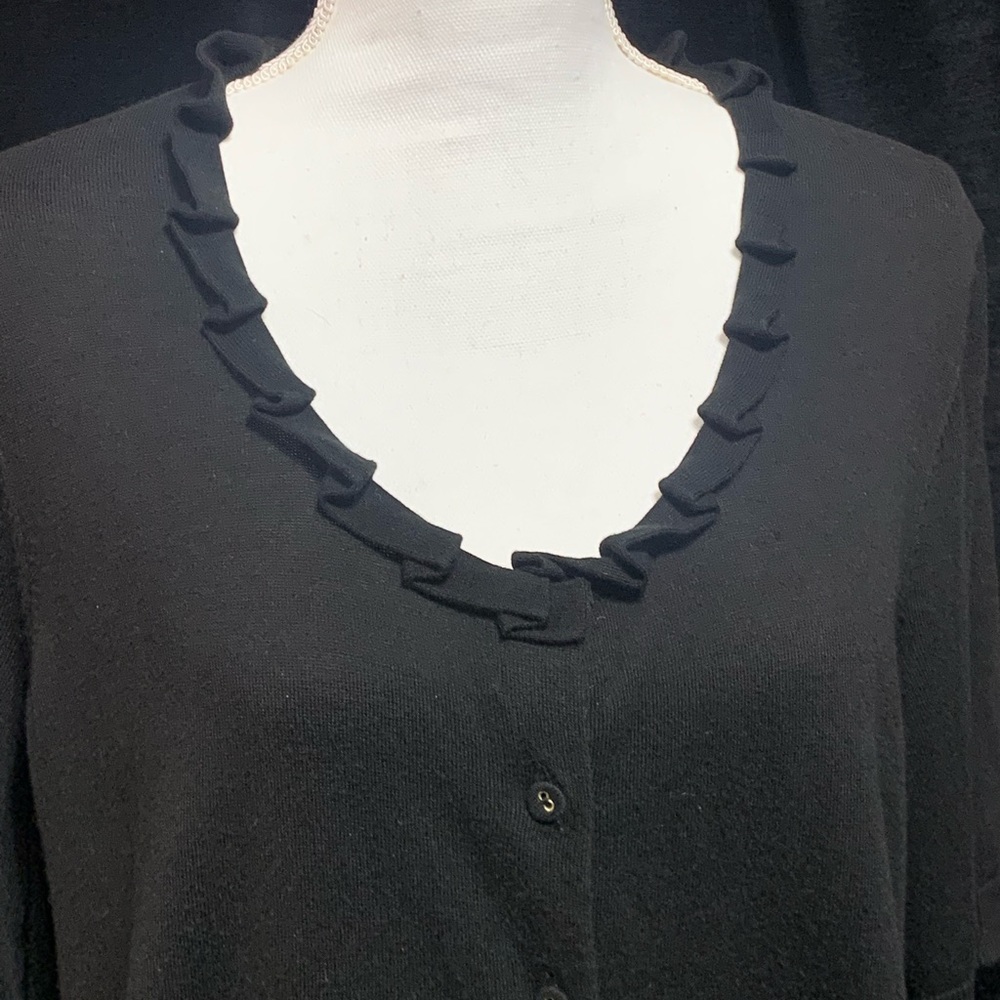 Talbots Ruffle Sweater - Picture 7 of 10